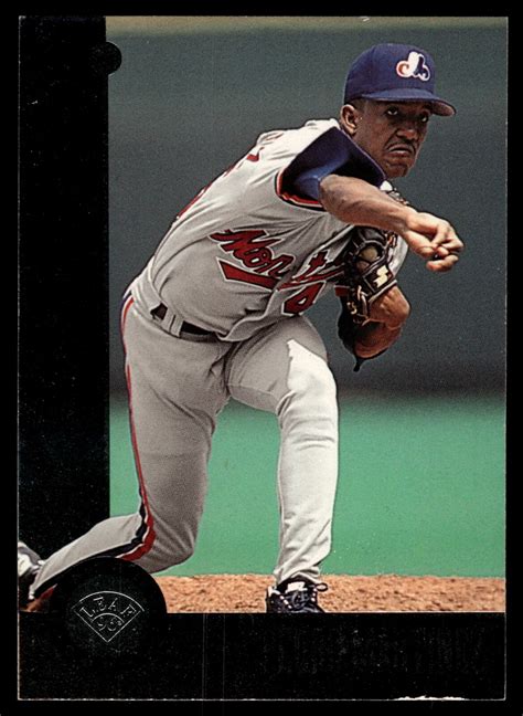 1996 Leaf Pedro Martinez 92 Montreal Expos Baseball Card EBay