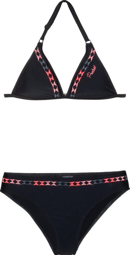 Protest SANDLE JR Triangle Bikini Meisjes True Black Maat 164 Bol