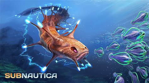 Subnautica Video Games Underwater Creature Concept Art X