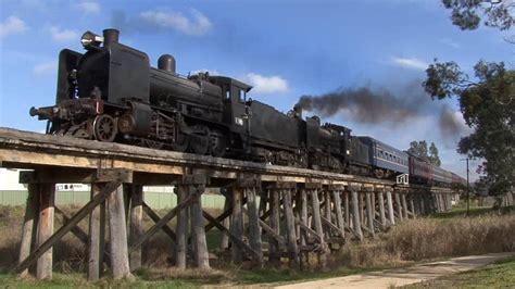 K Class Spectacular At The Victorian Goldfields Railway Australian Trains Youtube