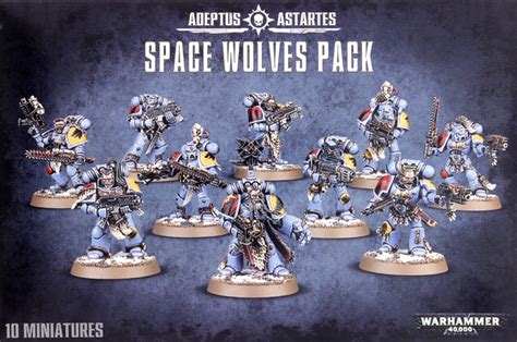 Warhammer 40 000 Space Wolves Pack At Mighty Ape Australia