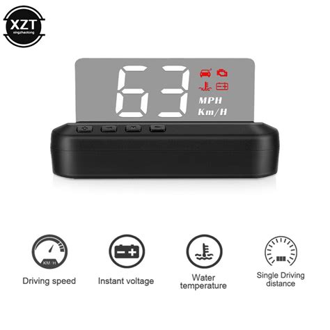 C100 OBD2 HUD Head Up Display KM H MPH Auto Electr Grandado