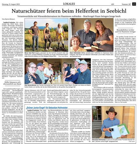 Presse Landschaftspflegeverband Biosphaerenregion Berchtesgadener Land