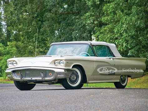 1958 Ford Thunderbird Convertible Hershey 2014 Rm Auctions