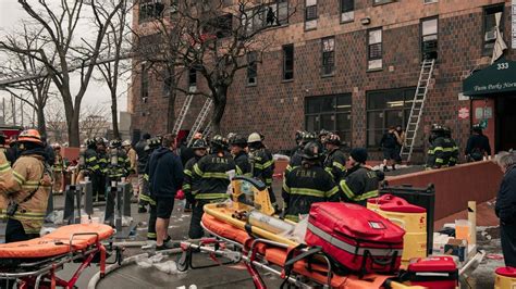 All 17 Victims Of Bronx Apartment Fire Including 2 Year Old Died Of Smoke Inhalation Nyc