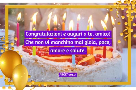 Messaggio Di Compleanno Ad Un Amico