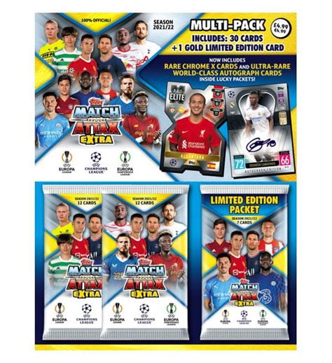 Topps Champions League Match Attax EXTRA 2021 22 Multipack Stickerpoint