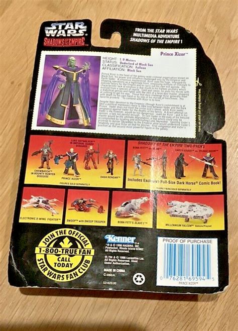 Star Wars Prince Xizor Shadows Of The Empire 1996 Kenner Action Figure