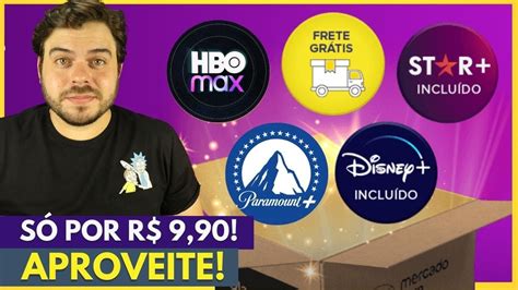 DISNEY PLUS E STAR PLUS POR R 9 90 HBO MAX Desconto De 50 A