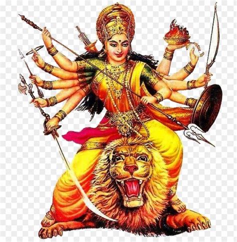 Lord Durga Png Image With No Background Image Id 36771 Toppng