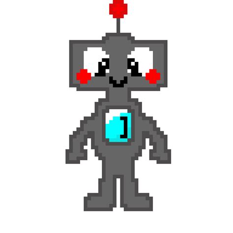 Robot Pixel Art