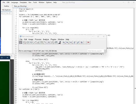 超简单Imagej python Macros自动化批量合并荧光通道详细代码 哔哩哔哩