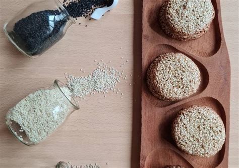 Galletas De Ajonjolí 🤤 🤤 🤤 3 Ingredientes Y Sin Balanza Receta De Mate