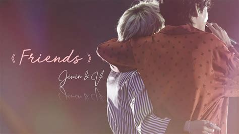 【95vmin】bts Jiminandv Friends친구 中字fmv Youtube