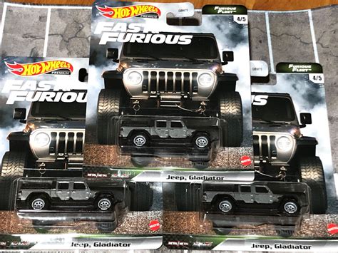 Hot Wheels Fast Furious Furious Fleet Jeep Gladiator Hobbies Toys Toys Games On Carousell