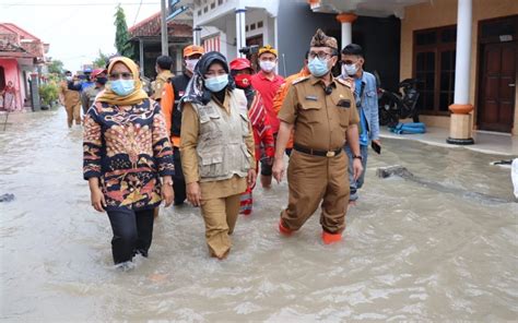 Dilanda Banjir Pemkab Cirebon Tetapkan Status Tanggap Darurat