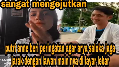 Putri Anne Beri Peringatan Agar Arya Saloka Jaga Jarak Dengan Lawan