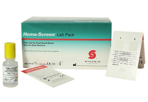 Hema-Screen® Occult Blood Rapid Test - Stanbio Labs - EKF Diagnostics