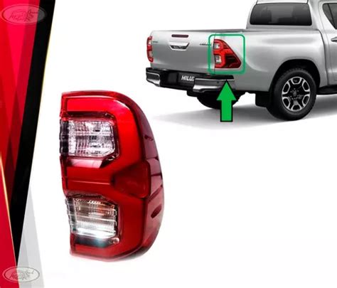 Farol Trasero Derecho Toyota Hilux Revo 2021 2022 Led Cuotas Sin