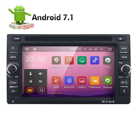 Quad Core Android 7 1 4G WIFI Double 2 DIN Car DVD Player Radio Stereo