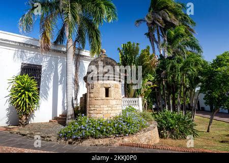 Entrance, Casa Blanca, Old San Juan, Puerto Rico Stock Photo - Alamy