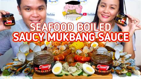 Mukbang Seafood Filipino Food