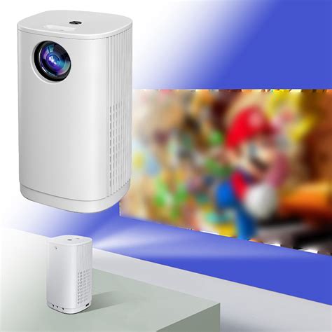 Vuygyu Mini Projector Bluetooth Projector 4K Projector Projector Screen Indoor Proyector De Cine ...