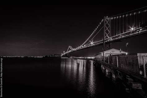 Bay Bridge at Night – In Photos dot Org