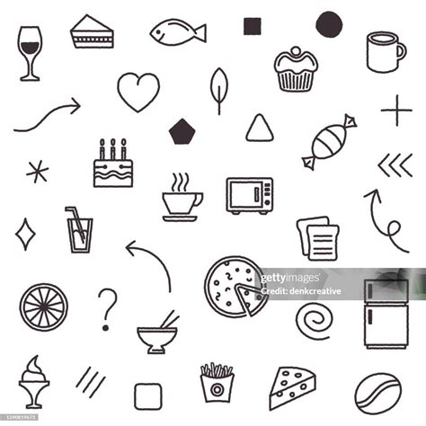 Food Meals Delivery Seamless Doodle Pattern High Res Vector Graphic