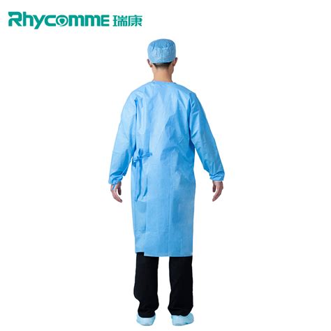 Rhycomme Hospital Sterile Waterproof Aami Level 2 Surgical Gown From