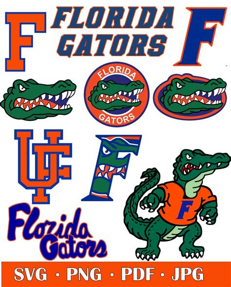 Florida Gators SVG Gators Logo SVG Florida SVG Cricut | Etsy