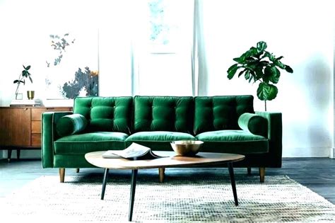 Dark Green Sofa Living Room Baci Living Room