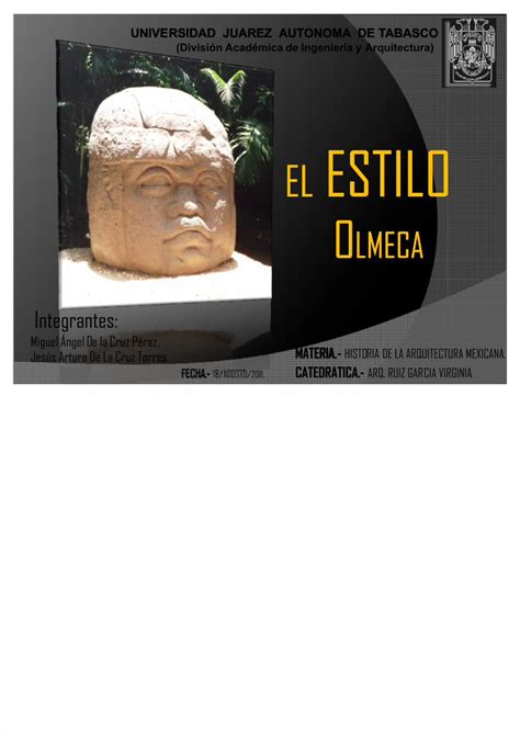 (PDF) el estilo Olmeca...!!! - DOKUMEN.TIPS