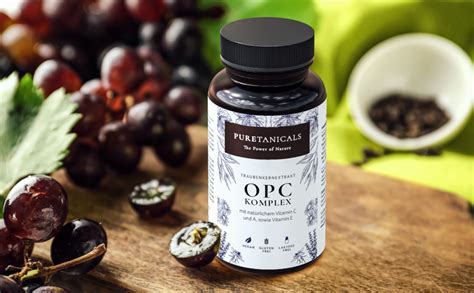 OPC Traubenkernextrakt Kapseln natürlichem Vitamin C A E