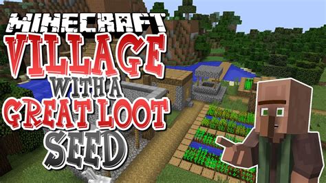 Village With A Great Loot Minecraft 1 12 2 Seed YouTube