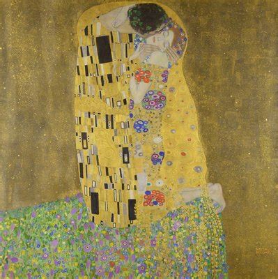 The Kiss By Gustav Klimt Highest Quality Art Reproduction