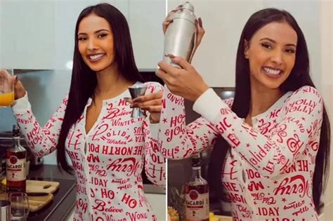 Maya Jama Wows In Teeny String Bikini As Famous Hourglass Figure Gets Branded Heavenly Daily