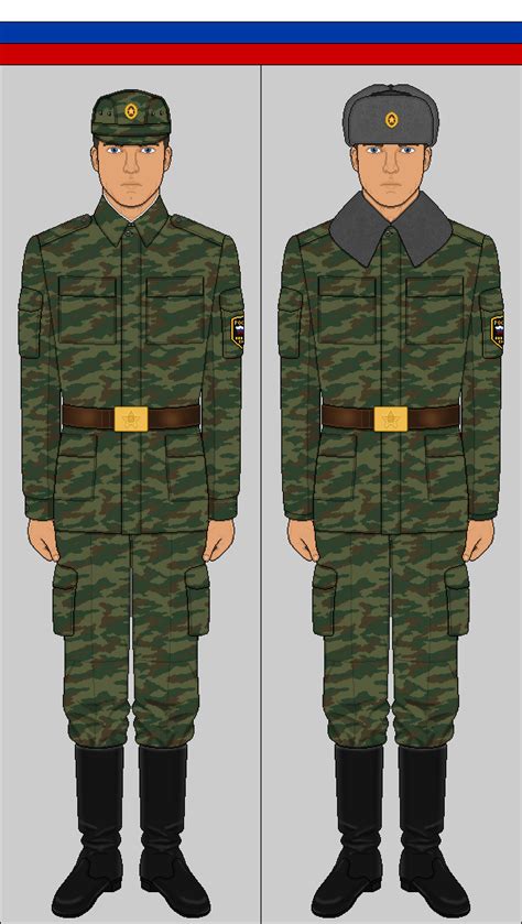 Uniform Of The Russian Army Of The Sample Of 1998 By March218 On Deviantart