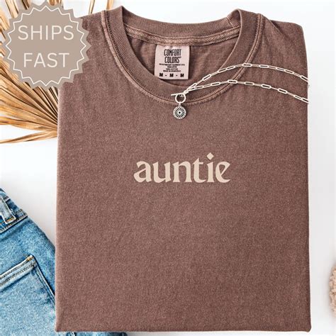 Hot Trending With Auntie Shirt Cool Aunts Club Shirt New Auntie Shirt