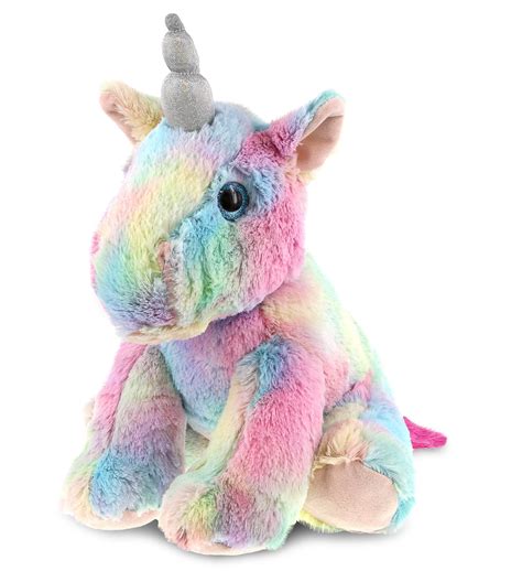 Fluffy Unicorn Stuffed Animal