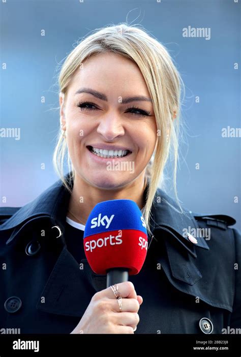 Sky Sports presenter Laura Woods Stock Photo - Alamy