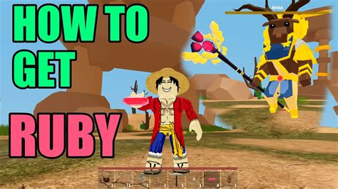 How To Get Ruby In Roblox Island Bhaa Ruby Staff Youtube