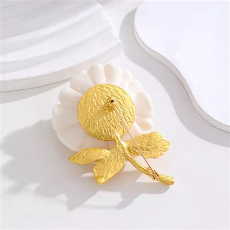 Classic Tulip Enamel Brooches Earrings Fashion Lady Flower Badges