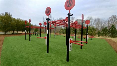 MoveStrong Outdoor Fitness Amenity For Corporate Office Park MoveStrong