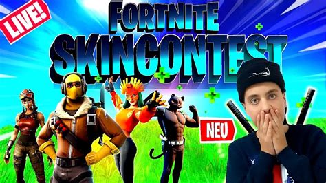 Clan Member Gesucht SKIN CONTEST LIVE Custom Games Fortnite Live