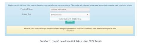 Pemilihan Titik Lokasi Ujian Seleksi Kompetensi Pppk Teknis Bkpsdm Wajo