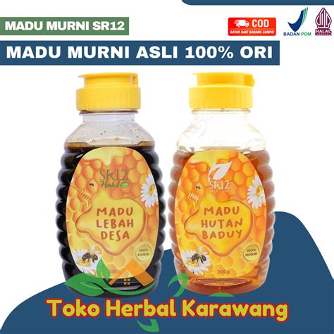 Jual Madu SR12 Madu Lebah Desa Hutan Baduy Asli Original Shopee