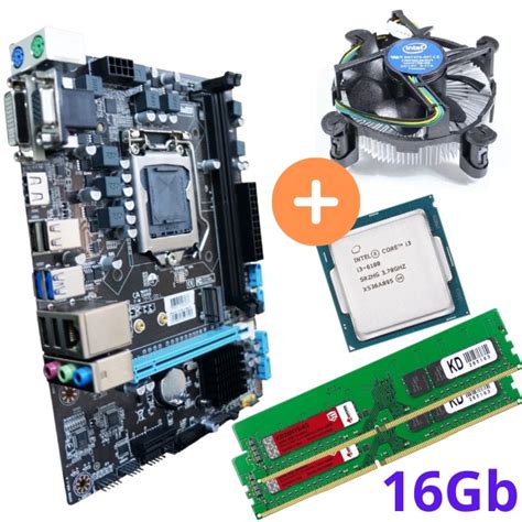 Kit Proc Intel Core I Ghz Ger Placa M E H M Nvme