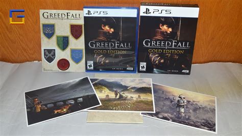 GreedFall Gold Edition PS5 Unboxing Overview YouTube