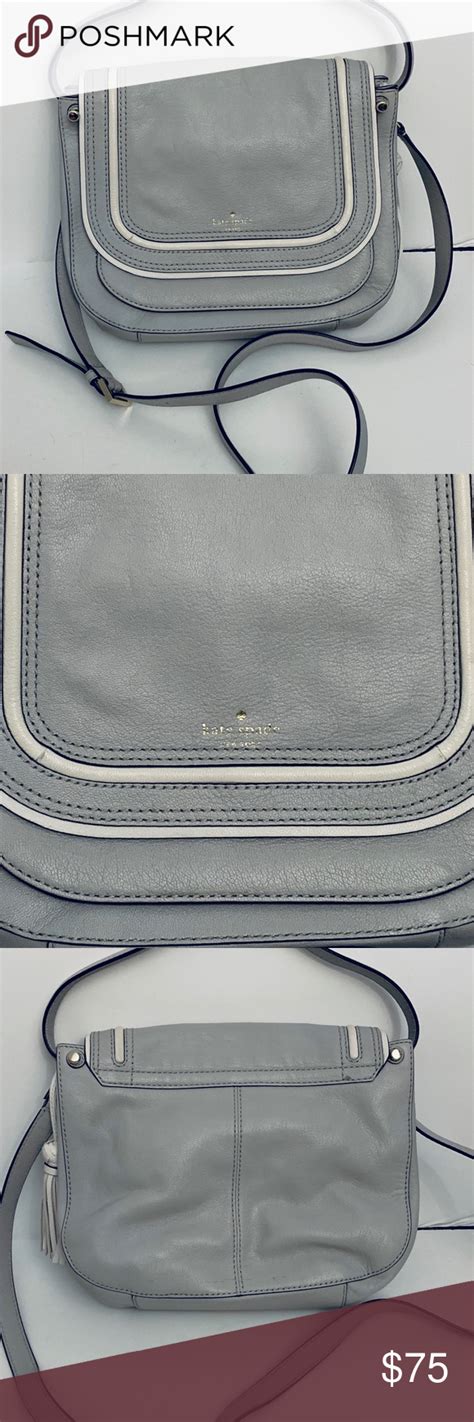 Kate Spade Grey Handbag Crossbody Purses